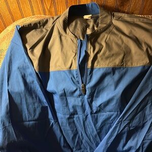 A4 Mens THE ELEMENT QUARTER ZIP
 LIGHTWEIGHT JACKET 3XL Royal/Graphite like new